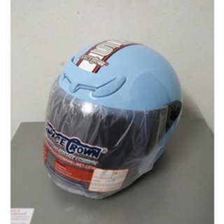 หมวกกันน็อค  SpaceCrown  สีฟ้า  ของแท้ 100%