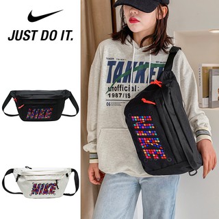 NIKE NK TECH HIP PACK กระเป๋าคาดอก สะพายไขว้หลัง กระเป๋าผู้ชาย แบรนด์แท้ กระเป๋าพกพา น้ำหนักเบา