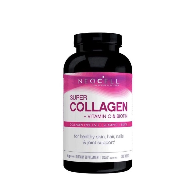 NEOCELL Super Collagen + C 6000mg with biotin 360 tablets