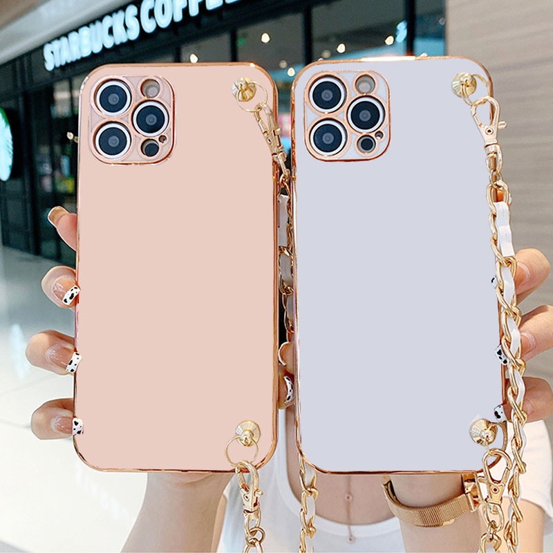 สร้อยคอcrossbodyแขวนสายรัดglossy SoftปลอกOPPO Reno 12 12F 11F 11 10 Pro Plus 8t 8 8z 7 4G 7z 5G 6 4G 6z 5f 4f 3 2 2F