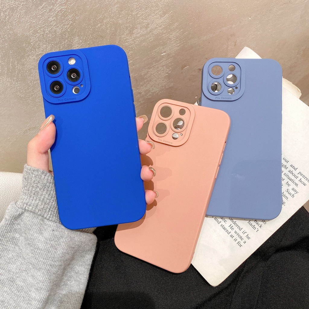 Realme C21Y กรณี Realme C35 กรณี C25/C25S C11 C20 C12 C15 C25y ปลอกซิลิโคนอย่างเป็นทางการป้องกันเต็มรูปแบบนุ่มกล้องป้องกันกรณี