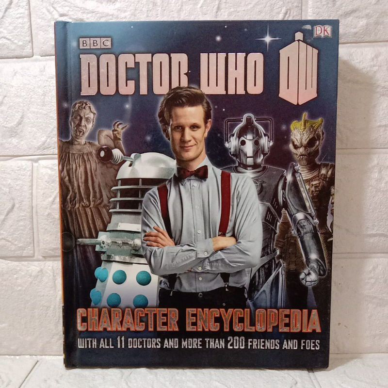 Doctor who Character encyclopedia ปกแข็งมือสอง-ca3/3