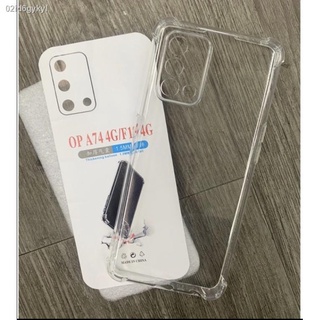 พร้อมส่ง เคสโทรศัพท์มือถือซิลิโคนนิ่มกันกระแทก แบบใส OPPO A16/A74 4g A94 F19Pro Reno5 4g 5g Reno6z 5g รุ่นไหม่ CASE TPU