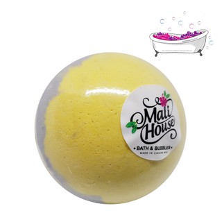 BathBomb Bubble ระเบิดอาบน้ำ สำหรับแช่ในอ่าง กลิ่นแบล็คราสเบอรี่ วานิลลา BV สีม่วง 150g