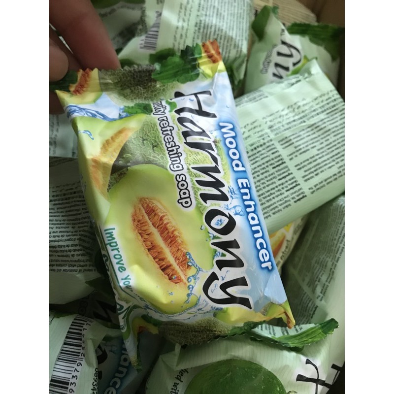 Harmony Fruity Soap  สบู่ผลไม้ ยกลัง 72 ก้อน!!!! ****กลิ่นแคนตาลูป