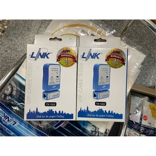 "ราคาพิเศษ" เครื่องมิอ TEST สาย UTP LINK TX-1302 UTP CABLE TESTER (NEW BLUE)