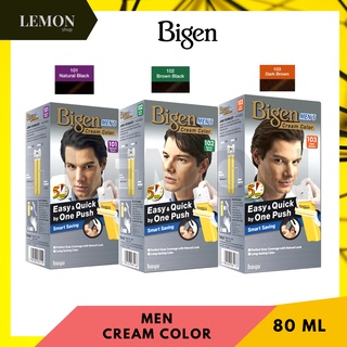 บีเง็น เมนส์ ครีม คัลเลอร์ (ดำ,น้ำตาล) Bigen Men Cream Color (101 Natural Black, 102 Brown Black,103 Dark Brown)