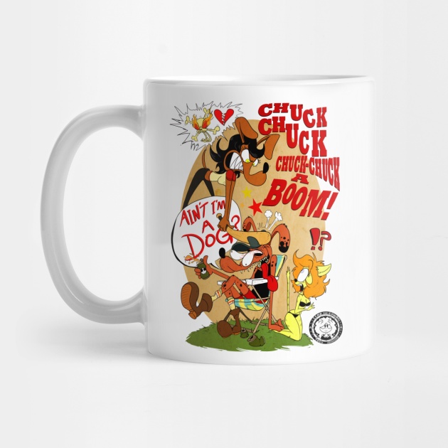 Aint Im A Dog Motif Mug