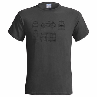 เสื้อยืดลําลอง แขนสั้น พิมพ์ลาย GT6 MK1 BLUEPRINT สไตล์เรโทร เหมาะกับฤดูร้อน สําหรับผู้ชายสามารถปรับแต่งได้