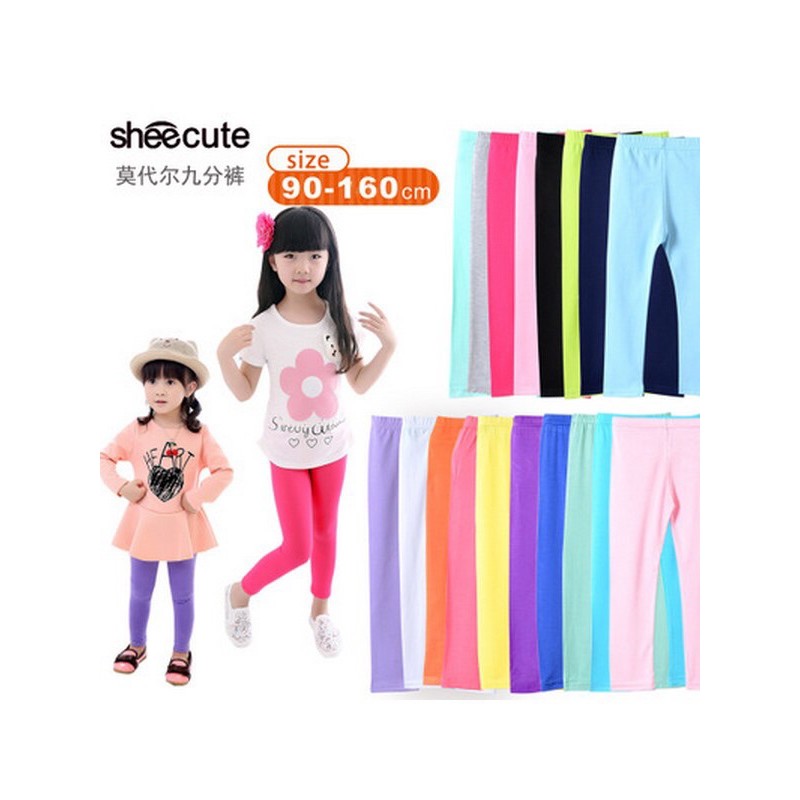 BP1435A เลคกิ้ง 9 ส่วน สีลูกกวาด คอตตอนโมดัล (2ข/3ข/4ข/5ข/6ข/7ข/8ข/9ข)