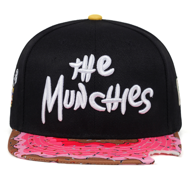 THe MUNCHies หมวกเบสบอลปักลายสําหรับผู้หญิงแฟชั่นฮิปฮอปสตรีทแดนซ์หมวกผ้าฝ้ายหมวกป่าผู้ชายหมวกลําลอง