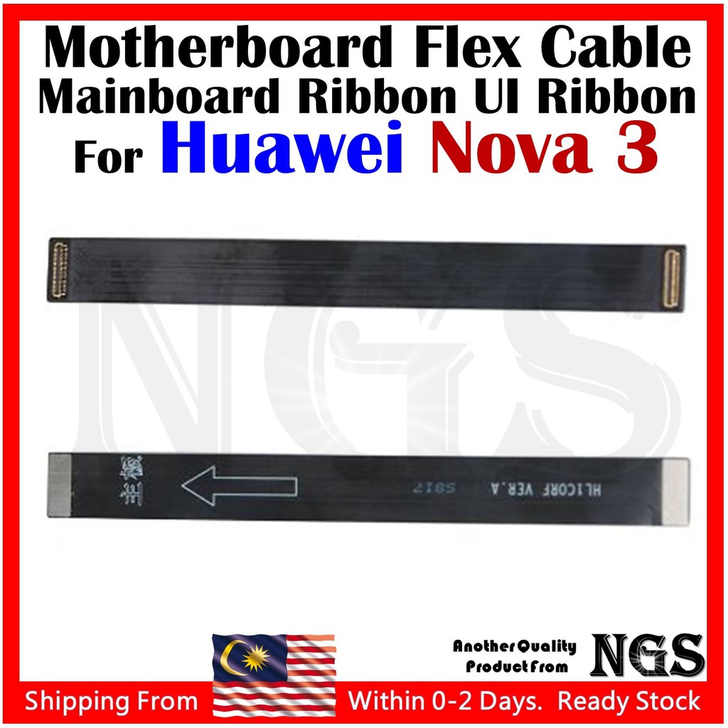 เมนบอร์ด Flex Cable เมนบอร์ดริบบิ้น UI Ribbon สําหรับ Huawei Nova 3