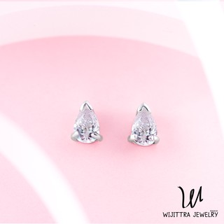 ต่างหูเงินแท้ Pirum | Wijittra Jewelry |