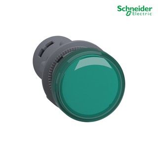 Schneider Electric - Pilot Lamp  ขนาด 22 mm , สีเขียว , 24 V AC/DC_XA2EVB3LC ที่ร้าน PlugOn