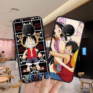 One Piece Luffy การ์ตูนอะนิเมะ Infinix Note Zero 8 10 11i 7 S Smart 5 S5 Pro X695 X690 X657 เคสโทรศัพท์ Matte สีดำซิลิโคนนุ่ม TPU คลุมทั้งหมดตัวป้องกันกล้องกันกระแทกใหม่ 53-1