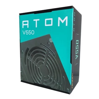 POWER SUPPLY (อุปกรณ์จ่ายไฟ) ANTEC ATOM V550 550W ประกัน 2 ปี เพาเวอร์ดีมากๆ ราคาสุดคุ้ม 2y.