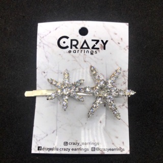 Crazyearrings กิ๊บติดผม รหัส 036