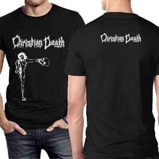 เสื้อยืดครอปเสื้อยืด พิมพ์ลายคริสเตียน Death TshIrt 2 ด้าน สําหรับผู้ชาย และผู้หญิงS-5XL