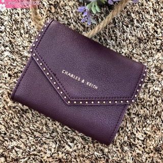 CHARLES &amp;KEITH SHORT WALLET BAG ของแท้ ราคาถูก