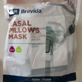 หน้ากาก CPAP F&amp;P Brevida Nasal Pillows Mask Set