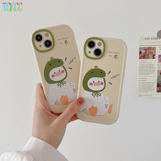 เคสโทรศัพท์มือถือแบบนิ่ม TPU กันกระแทก ลายการ์ตูนเป็ดไดโนเสาร์น่ารัก แฟชั่น สําหรับ Xiaomi Poco C31 C40 F3 Redmi K20 K40 Pro+ K30S Redmi 10C 10 Prime 9T 9C 10A 9A 10X Note 9 Pro