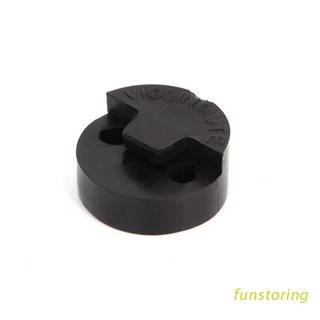 FUN 1Pc Acoustic Rubber Violin Mute Fiddle Silencer For Violin Sourdine Tools Black