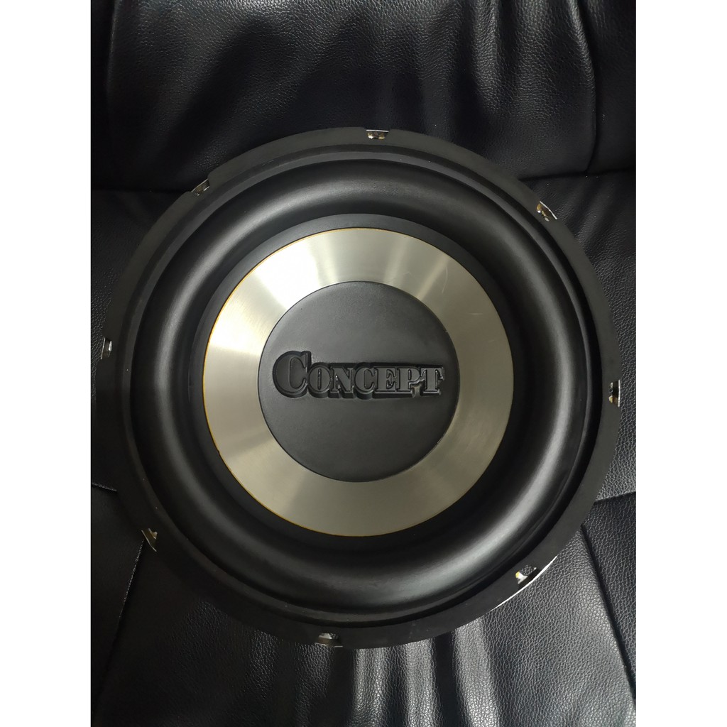 ลำโพง Concept CW-10 10 inch Subwoofer สินค้านำเข้า 1ดอก เสียงดี แน่น พุ่งดี ขับหนัก