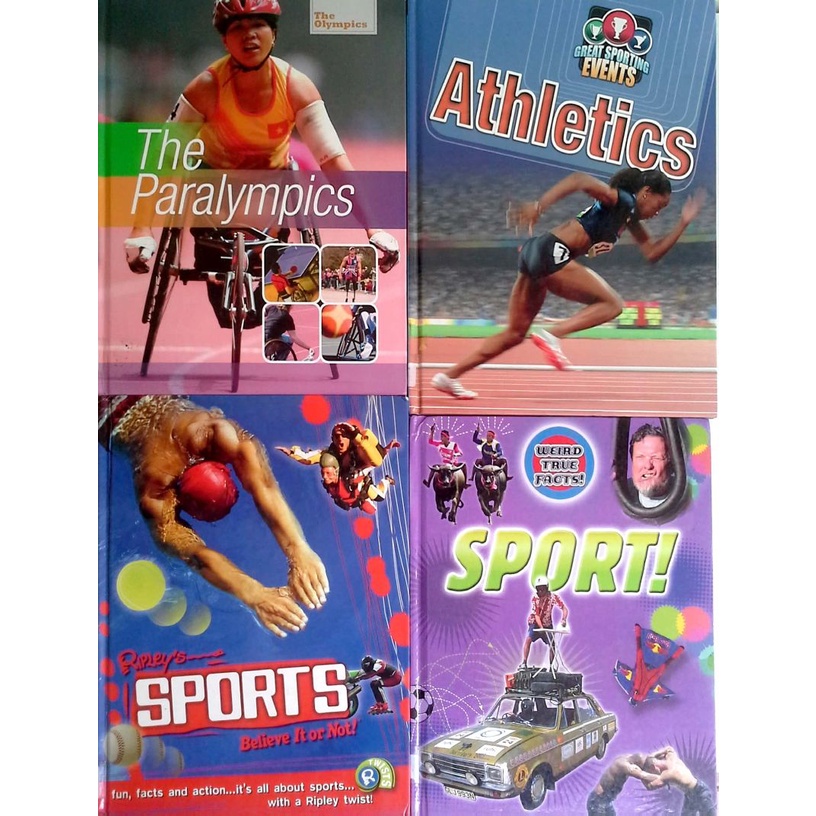 Paraolympics, Athletics, Ripley's Sports Believe It or Not! หนังสือมือสอง ปกแข็ง