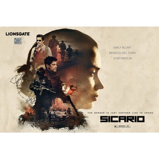 โปสเตอร์หนัง Sicario ซิคาริโอ ภาพยนตร์ Movie Poster ภาพติดผนัง ตกแต่งบ้าน รูปติดห้อง ของสะสม ร้านคนไทย