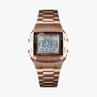 SKMEI นาฬิกาข้อมือผู้ชาย รุ่น SKMEI SK1381-Rose Gold