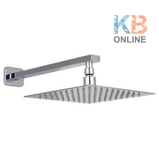 A-952-233 หัวฝักบัวเรนชาวเวอร์ 30x30ซม. พร้อมก้าน Rain Shower Head 30x30cm with Shower Arm series SLIM American Standard