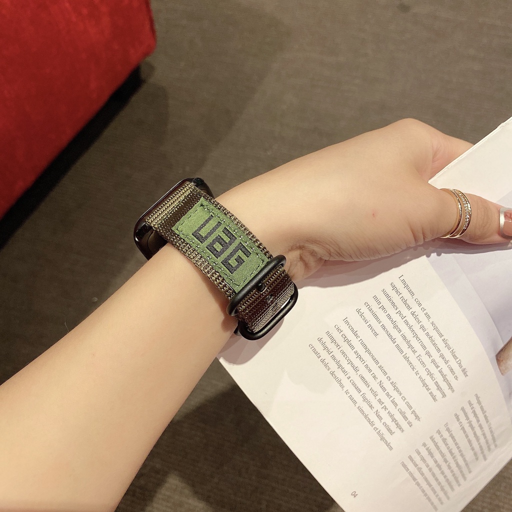 สายนาฬิกาข้อมือไนล่อน UAG สําหรับ Apple Watch 8 7 SE 6 5 4 3 2 1 Ultra