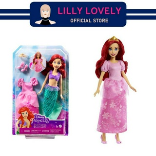 Disney Princess Ariel ตุ๊กตาแอเรียล little mermaid รุ่น HMG49