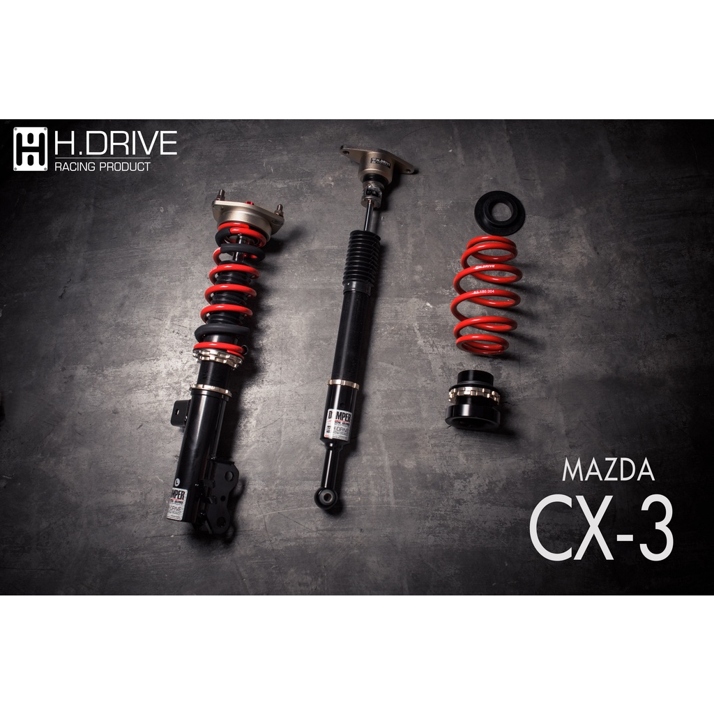 โช๊คอัพ H.Drive S.Spec-MAZDA CX-3 2015 (DK)