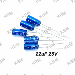 Capacitor (คาปาซิเตอร์) 22uF 16V 22uF 25V 22uF 35V 22uF 35V 22uF 50V 22uF 63V 22uF 100VELNA