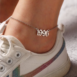 1996 Number Decor Anklet สร้อยข้อเท้า