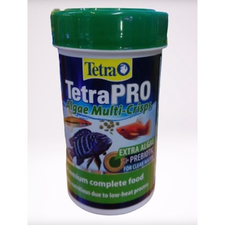 อาหารปลาสอดชนิดแผ่น Tetra Pro Algae Multi-Cuisps บรรจุ 18g/100ml.