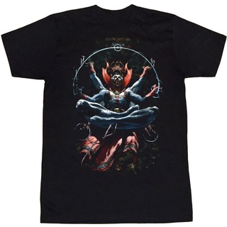 เสื้อยืดผ้าฝ้ายพิมพ์ลายขายดี เสื้อยืด พิมพ์ลาย Doctor Strange Levitation แฟชั่นสําหรับสตรี