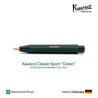 Kaweco Classic Sport "Green" 0.7mm Push Pencil - ดินสอกดคาเวโก้คลาสสิกสปอร์ต สีเขียว