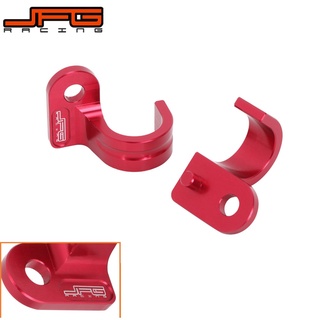 JFG Racing Motorcycle 1Pair Brake Hose Snap CNC Aluminum Wire Clip For XR250R XR600R XR250L XR650L