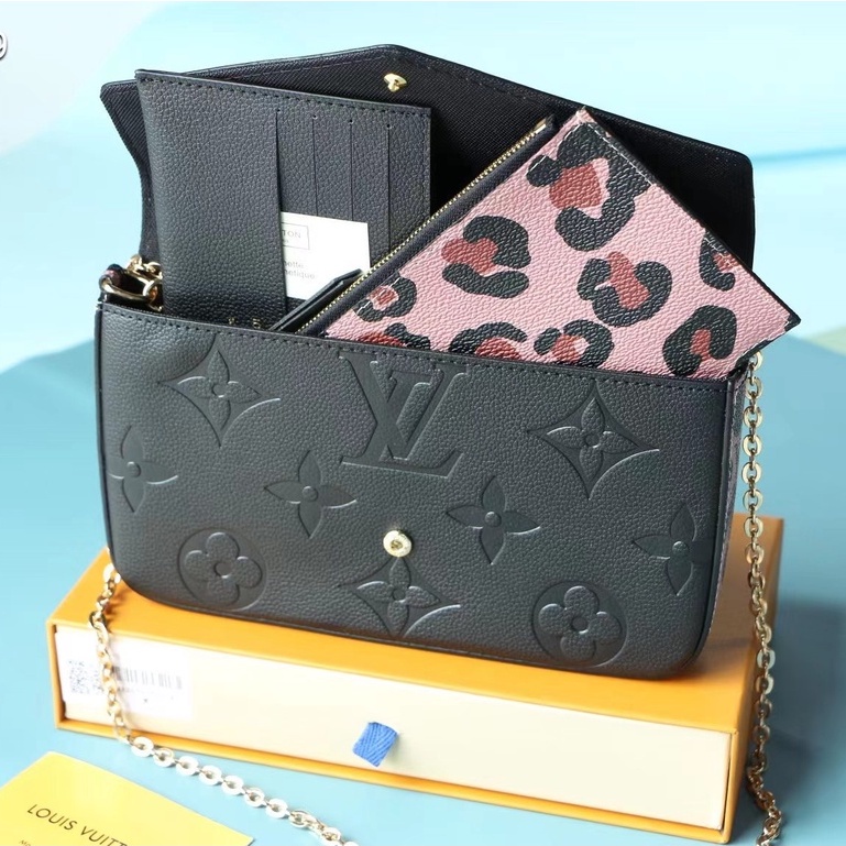 จัดส่งที่รวดเร็ว1SpotBox Original Authentic Louis Vuitton Shoulder