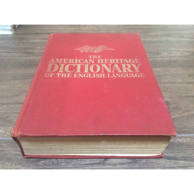 The American Heritage Dictionary Of The English Language