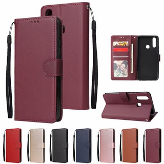 เคส Vivo Y11 Y12 Y15 Y17 Y20 SG Y20s Y12s Y12A Y20sG Flip Case เคสวีโว่ V2026 V2027 V2029 V2043 1901 1902 1904 1906 เคสฝาพับ flip case wallet cover เคสหนัง pu leather Vivo1901 Vivo1902 Vivo1904 Vivo1906 Vivov2026 vivov2029 vivov2043 เคสVivo