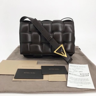 New! Bottega Padded Cassette Leather ปี2020 สี Espresso