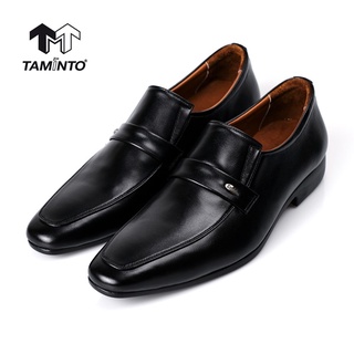 ส่งฟรี!! Taminto รองเท้าผู้ชาย หนังแท้ แบบผูกเชือก อ็อกซ์ฟอร์ด เจ้าบ่าว B3615 Mens Loafers