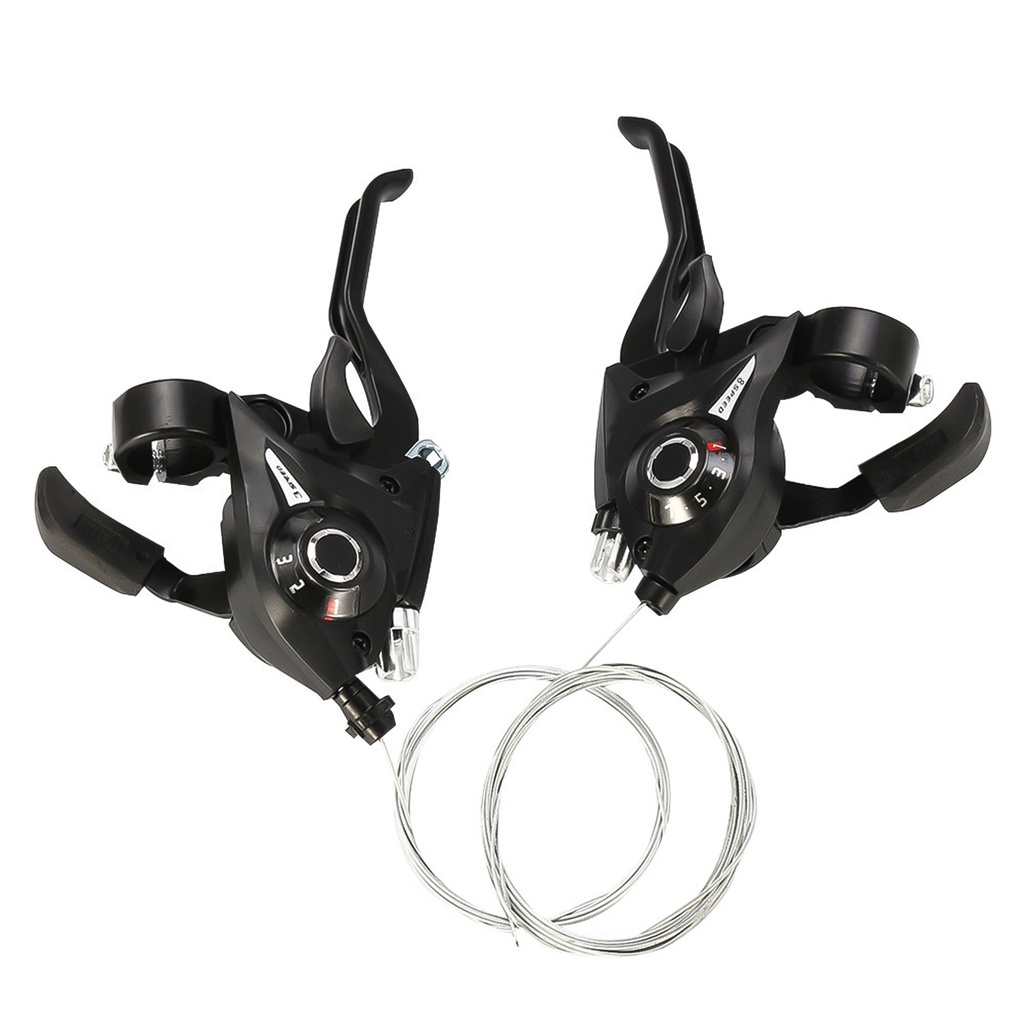 Moon_EF518 Thumb Shifter Trigger Handle 3x8 Speed Aluminum Alloy