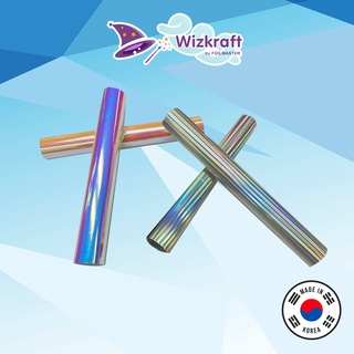 เฟล็กติดเสื้อ Wizkraft FLEX SPECIALS [เฟล็กเงินทองเงา โฮโลแกรม กากเพชร สะท้อนแสง เฟล็กรุ้ง เรืองแสง กำมะหยี่] เฟล็กตัด