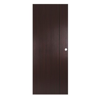 Interior door UPVC 80X200CM BROWN OAK AZLE LT05 DOOR Door frame Door window ประตูภายใน ประตูภายใน UPVC AZLE LT-05 80x200