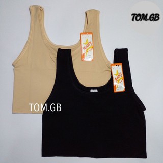 เสื้อกล้ามทอม ANNY แบบสวม (ไม่มีตะขอ) ใส่เป็น Sport bra ใส่สบายสุดๆ#K859