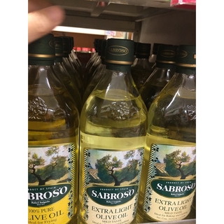 น้ำมันมะกอก Sabroso Extra Light Olive Oil 1000ml